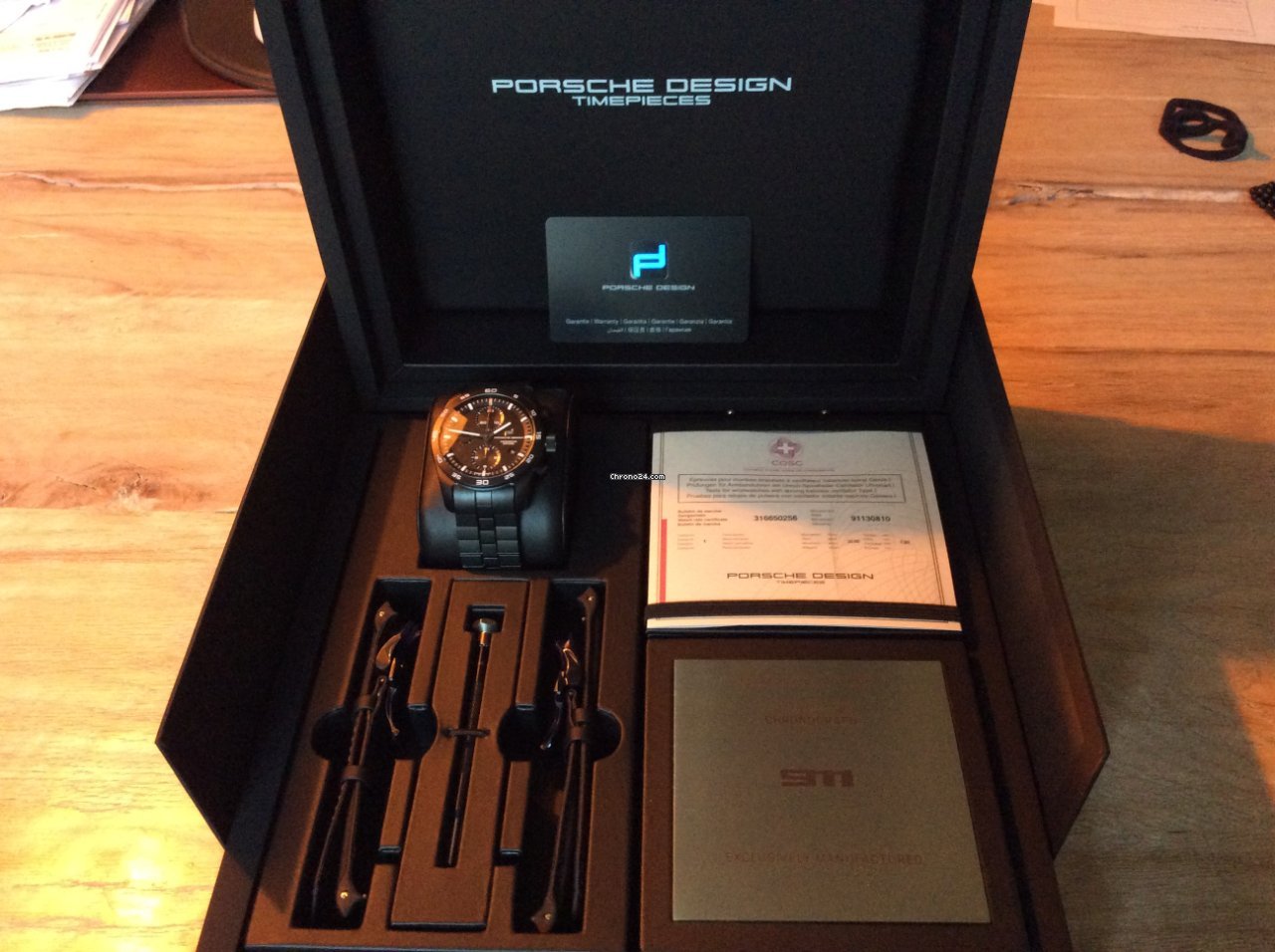 Porsche Design Mens watch Unisex Automatic Titanium 6004.0.00.097.00.0 Replica 5