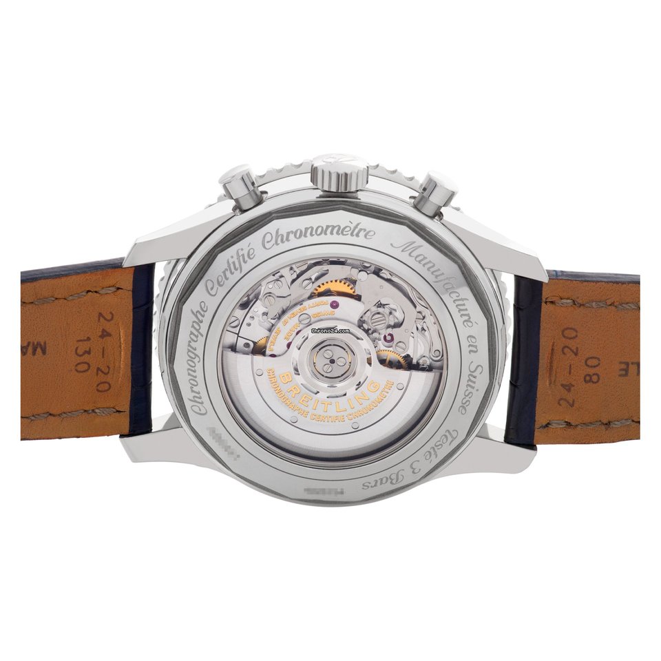 IMG_9081 Breitling Navitimer GMT Mens watch Unisex Automatic Steel AB044121 G783 Replica 5