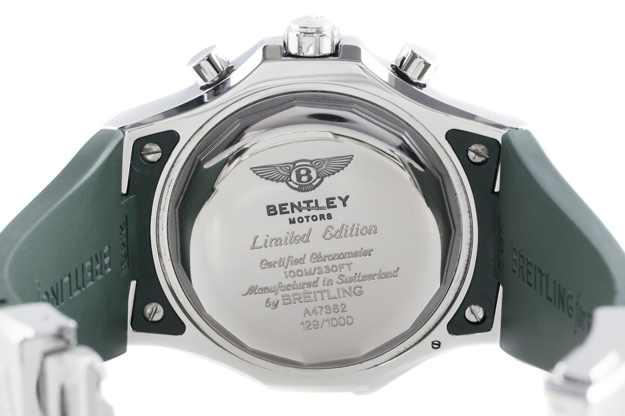 Breitling Bentley GMT Mens watch Unisex Automatic Steel A47362 Replica 5