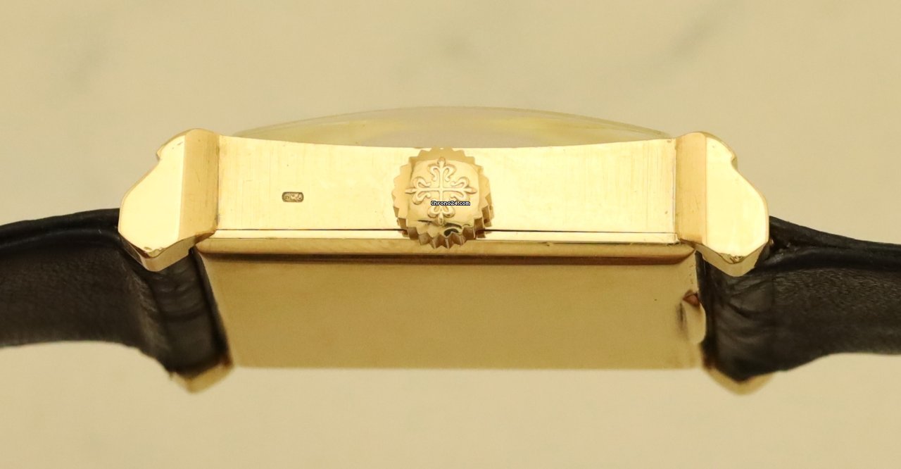IMG_9081 Patek Philippe Vintage Mens watch Unisex Manual winding Yellow gold 2404 Replica 5