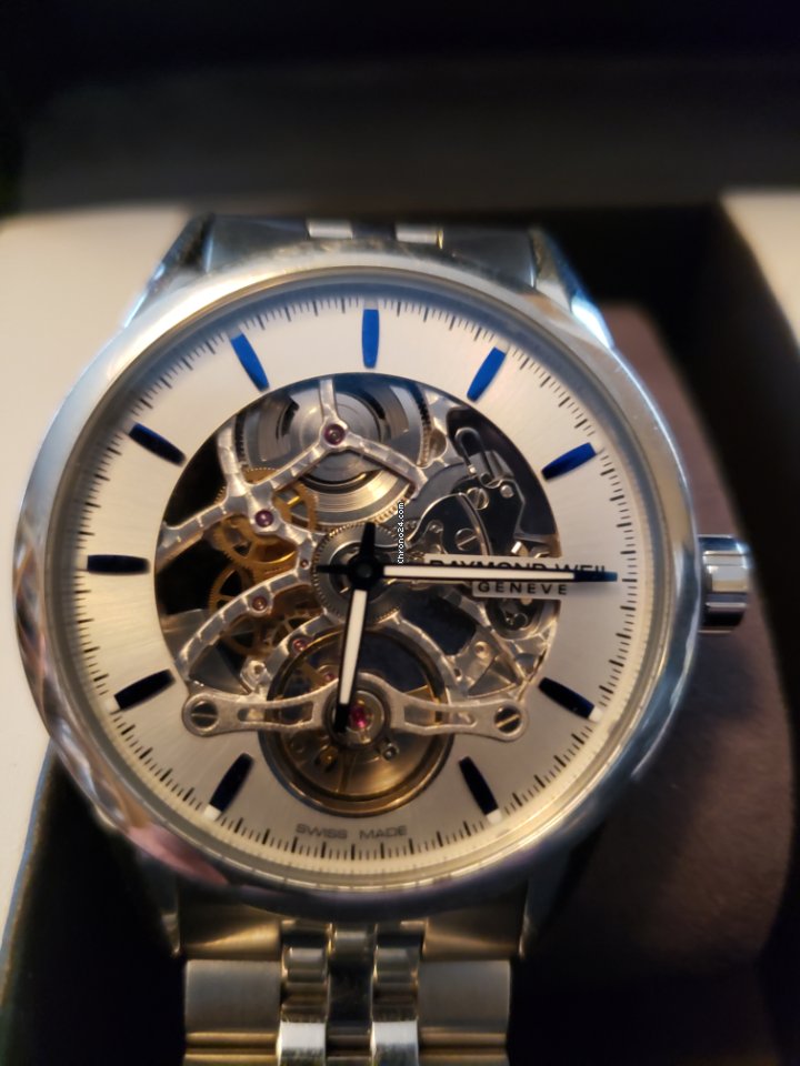 IMG_9081 Raymond Weil Freelancer Mens watch Unisex Automatic Steel 2785-ST-65001 Replica 5