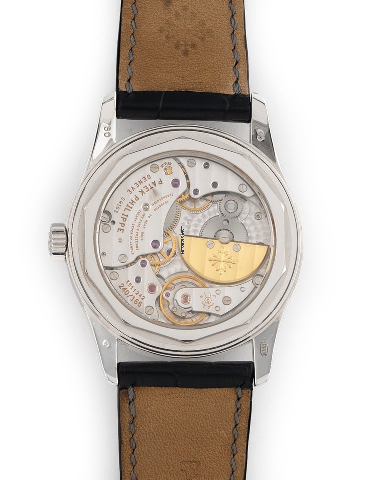 IMG_9081 Patek Philippe Calatrava Mens watch Unisex Automatic White gold 6000G-001 Replica 5