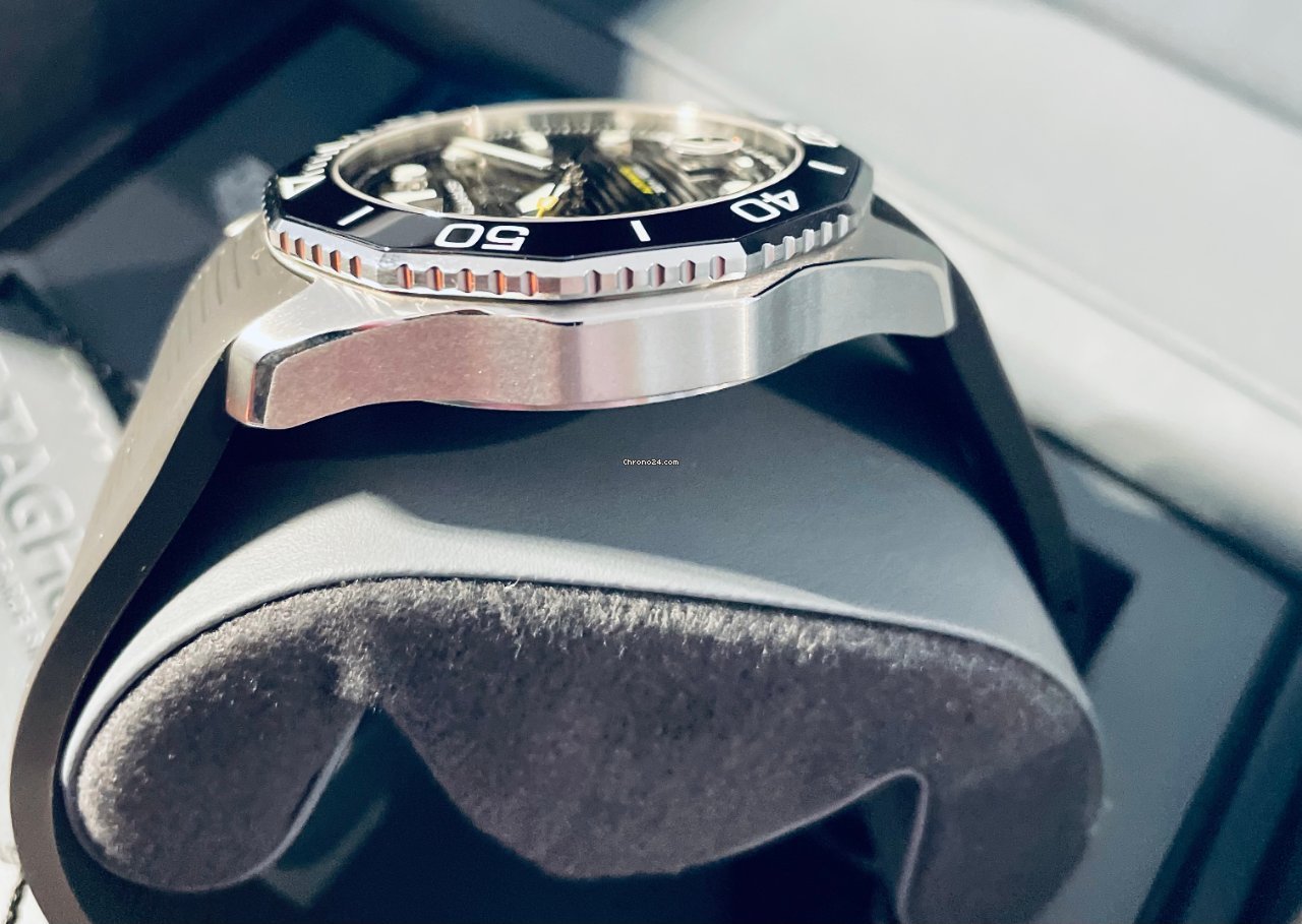 IMG_9081 TAG Heuer Aquaracer 300M Mens watch Unisex Automatic Steel WPB201A.FT6197 Replica 5