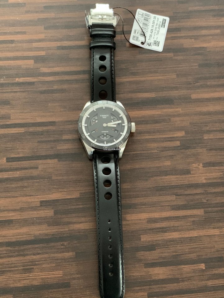 Tissot PRS 516 Mens watch Unisex Automatic Steel T100.428.16.051.00 Replica 5