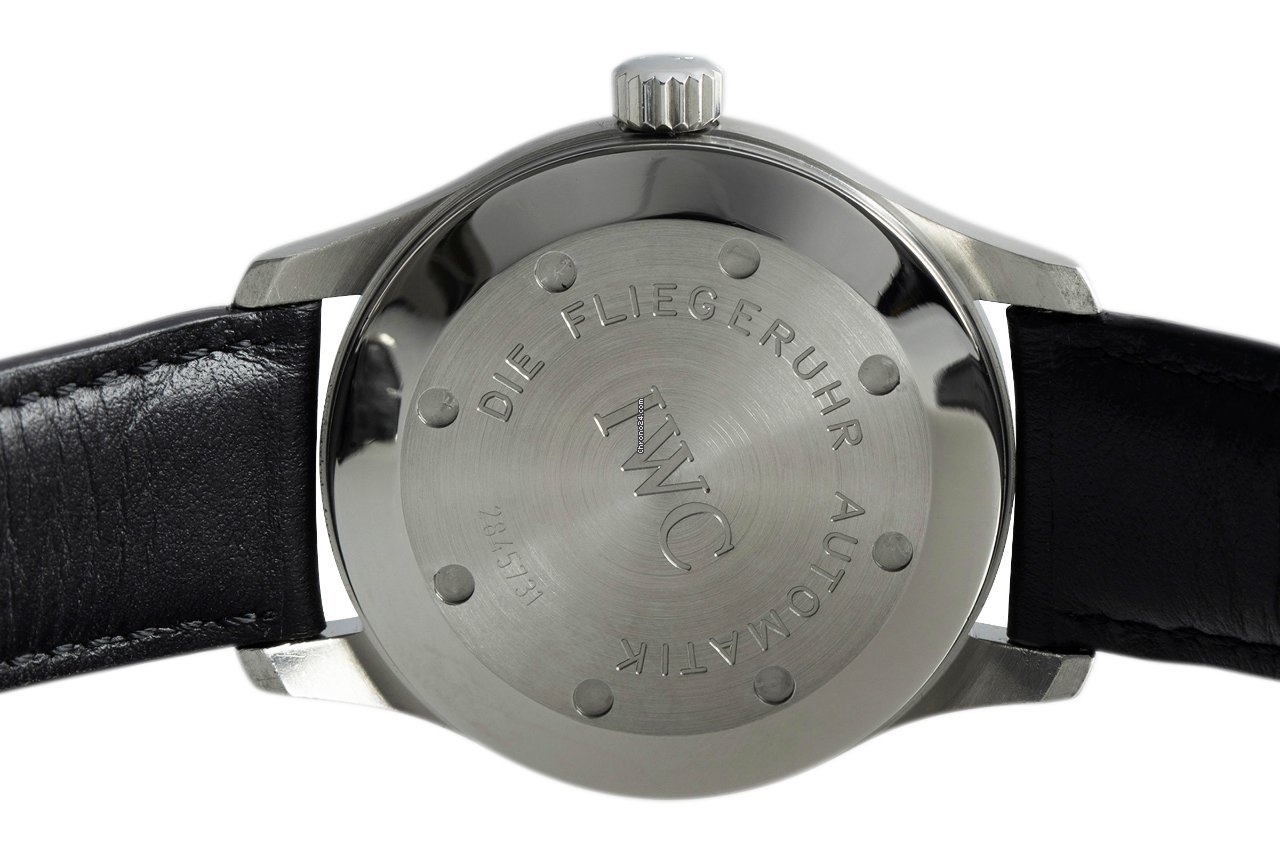 IMG_9081 IWC Pilot Mark Mens watch Unisex Automatic Steel IW3253 3 Replica 5