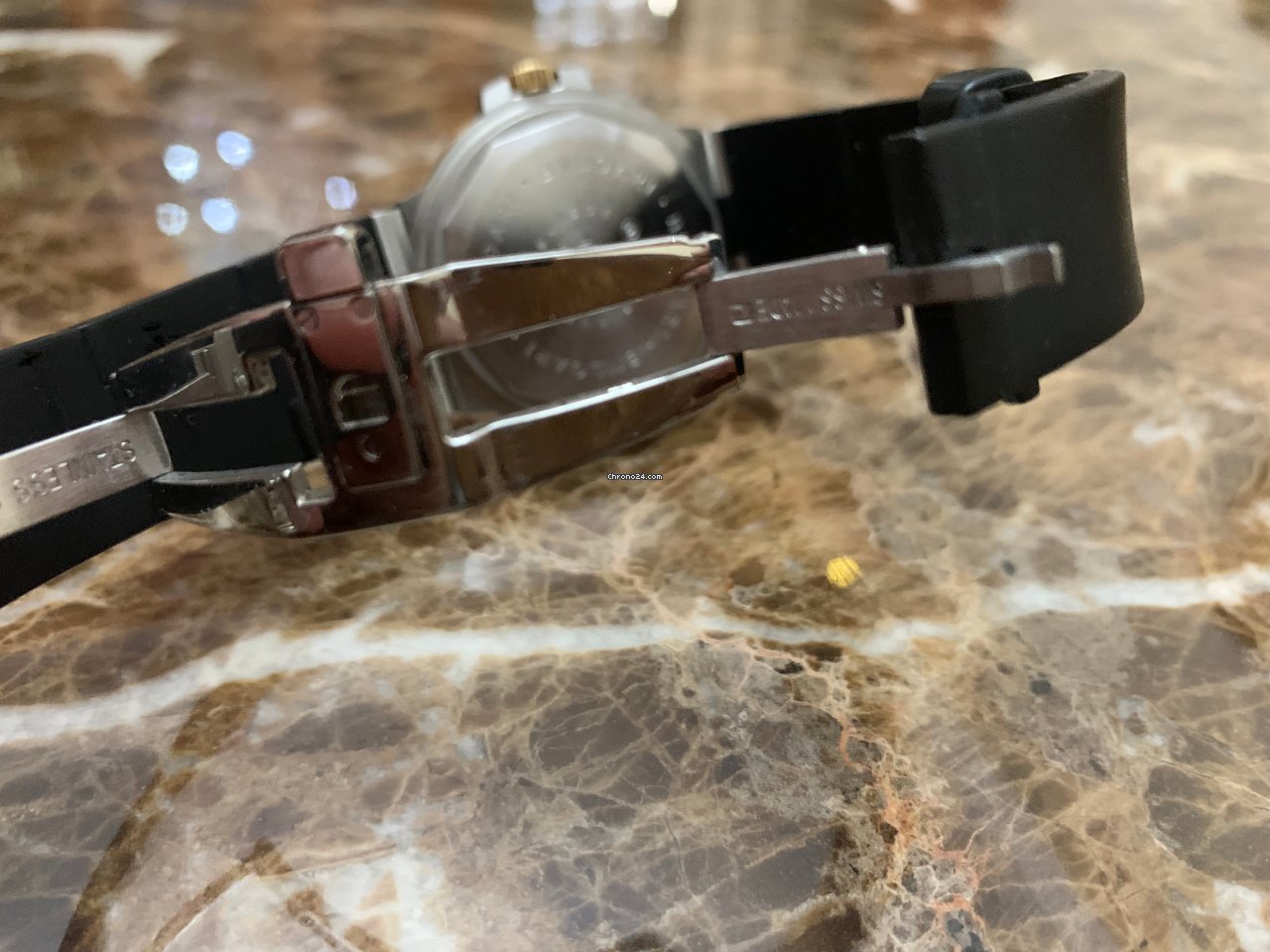 Bulgari Diagono Mens watch Unisex Automatic Gold Steel SD38SG Replica 5