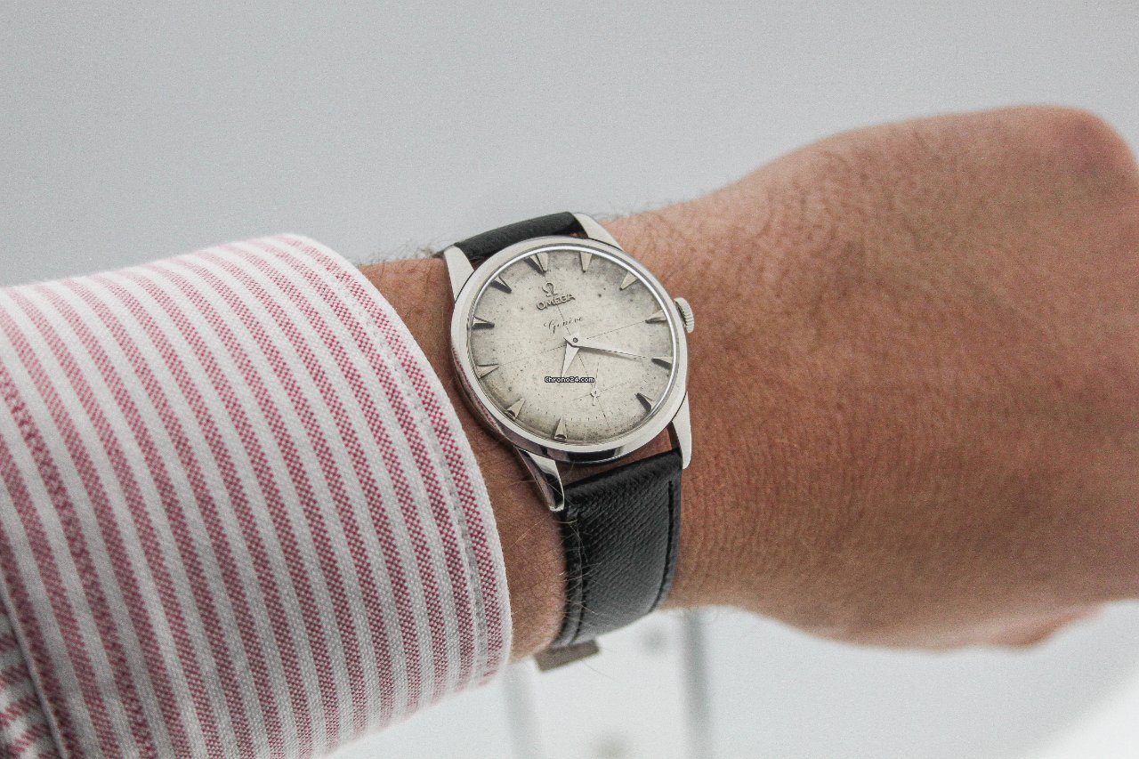 IMG_9081 Omega Geneve Mens watch Unisex Manual winding Steel 135.041 Replica 5