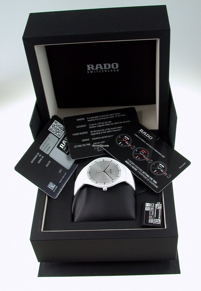 IMG_9081 Rado True Thinline Mens watch Unisex Automatic Ceramic R27970109 Replica 5