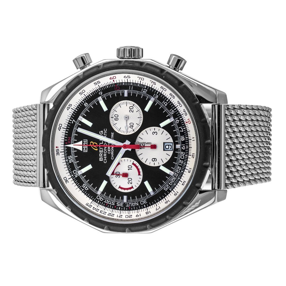 IMG_9081 Breitling Chrono-Matic 49 Mens watch Unisex Automatic Steel A14360 Replica 5