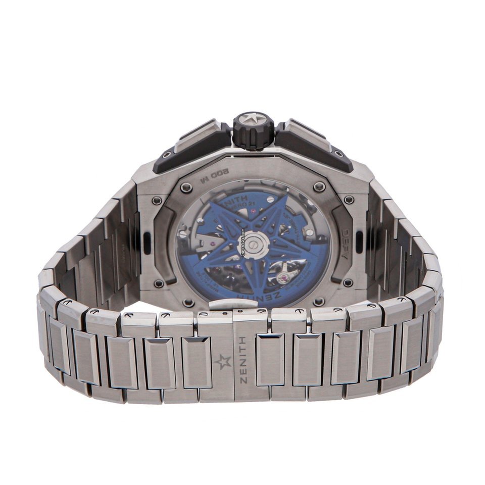 IMG_9081 Zenith Defy Mens watch Unisex Automatic Titanium 95.9100.9004 01.I001 Replica 5
