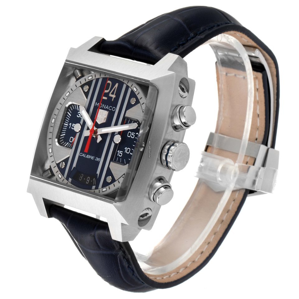 IMG_9081 TAG Heuer Monaco Calibre 36 Mens watch Unisex Automatic Steel CAL5111.FC6299 Replica 5