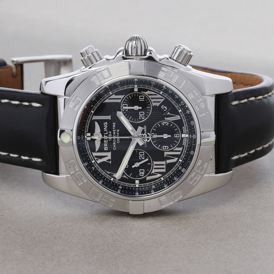 Breitling Chronomat 44 Mens watch Unisex Automatic Steel 44 Replica 5
