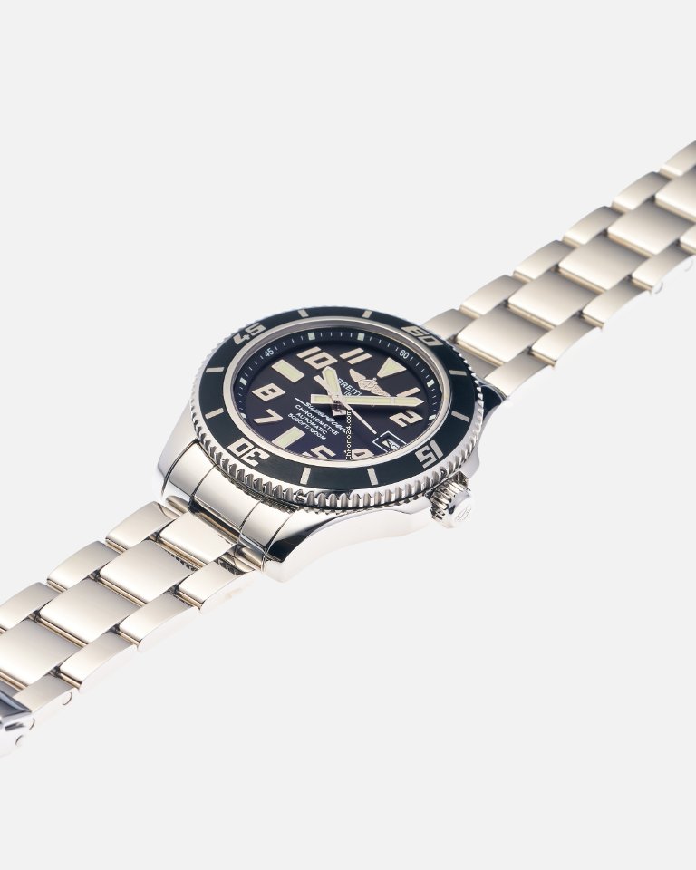IMG_9081 Breitling Superocean 42 Mens watch Unisex Automatic Steel A17364 Replica 5