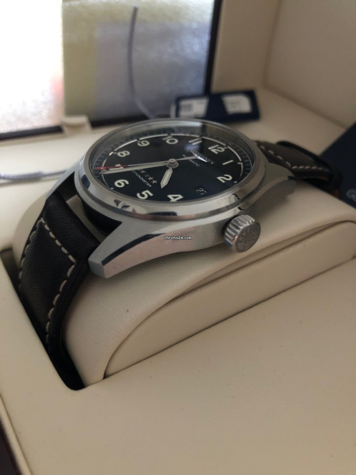 IMG_9081 Longines Spirit Mens watch Unisex Automatic Steel L38104530 Replica 5