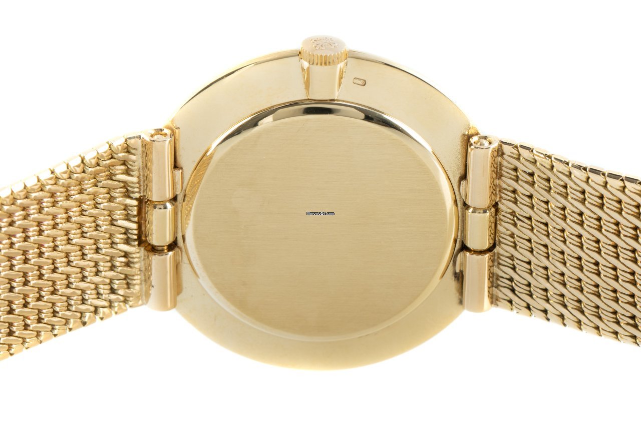 IMG_9081 Patek Philippe Calatrava Mens watch Unisex Manual winding Yellow gold 2591 Replica 5