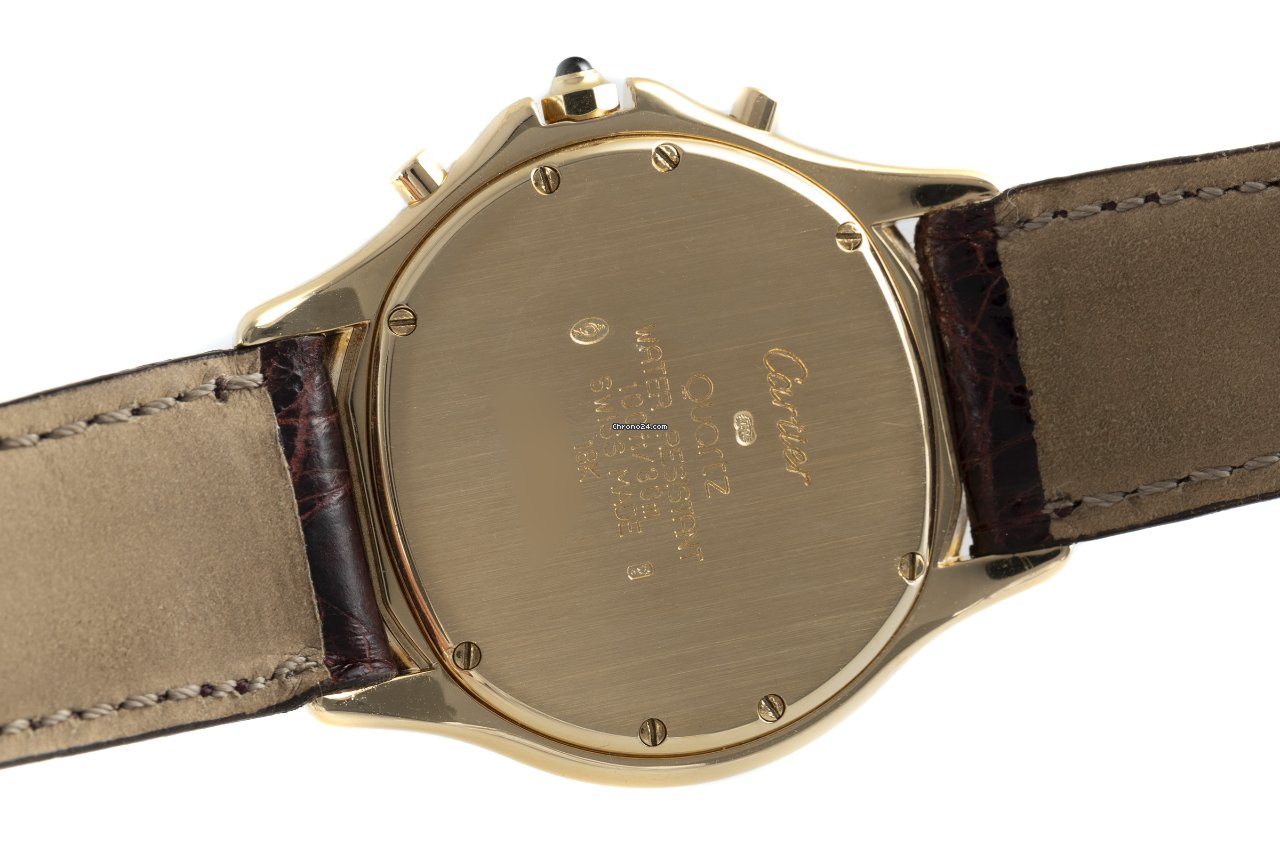 Cartier Cougar Womens watch Quartz Yellow gold 11621 1 Replica 5