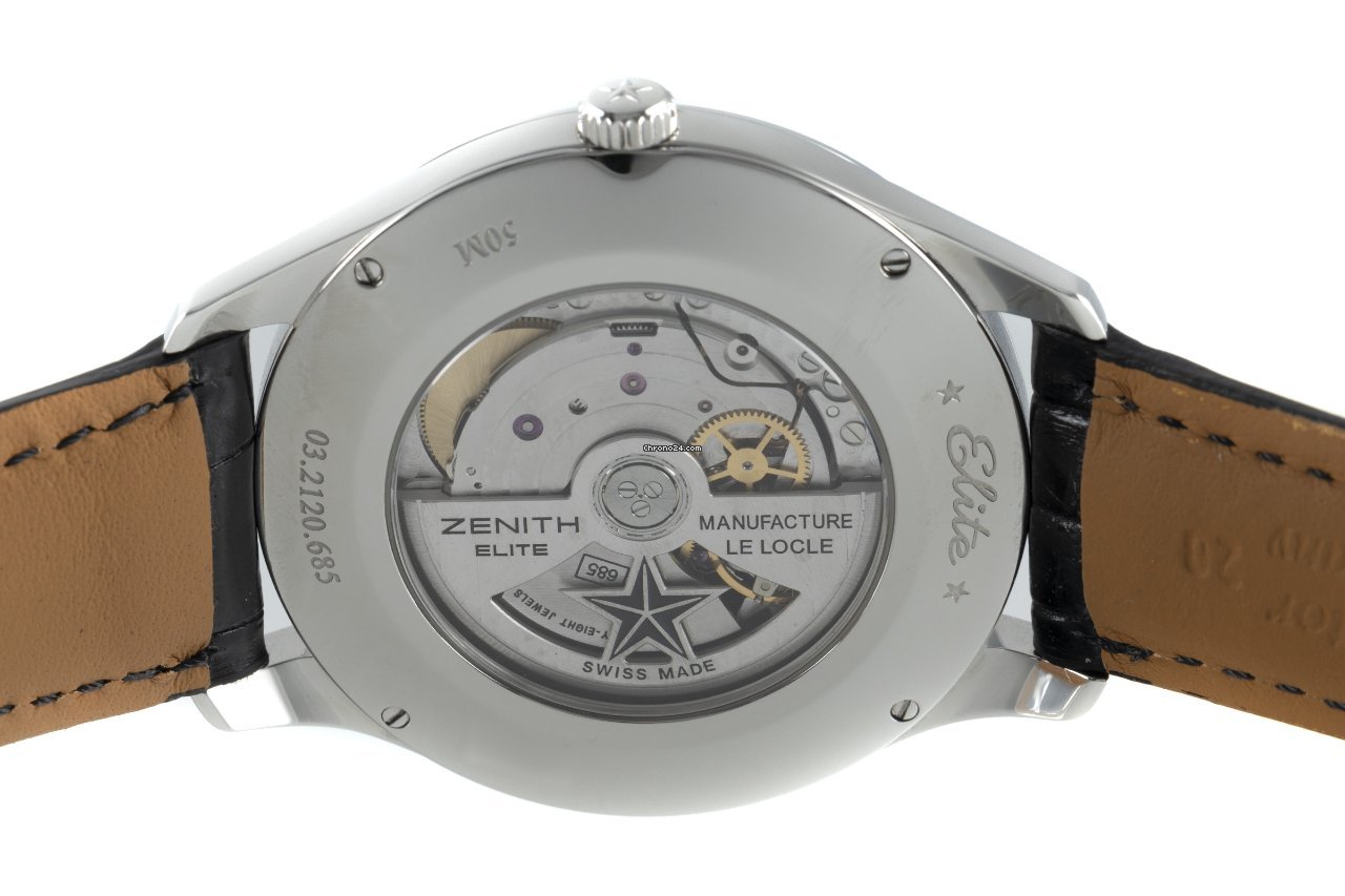 IMG_9081 Zenith Captain Power Reserve Mens watch Unisex Automatic Steel 03.2120.685 Replica 5