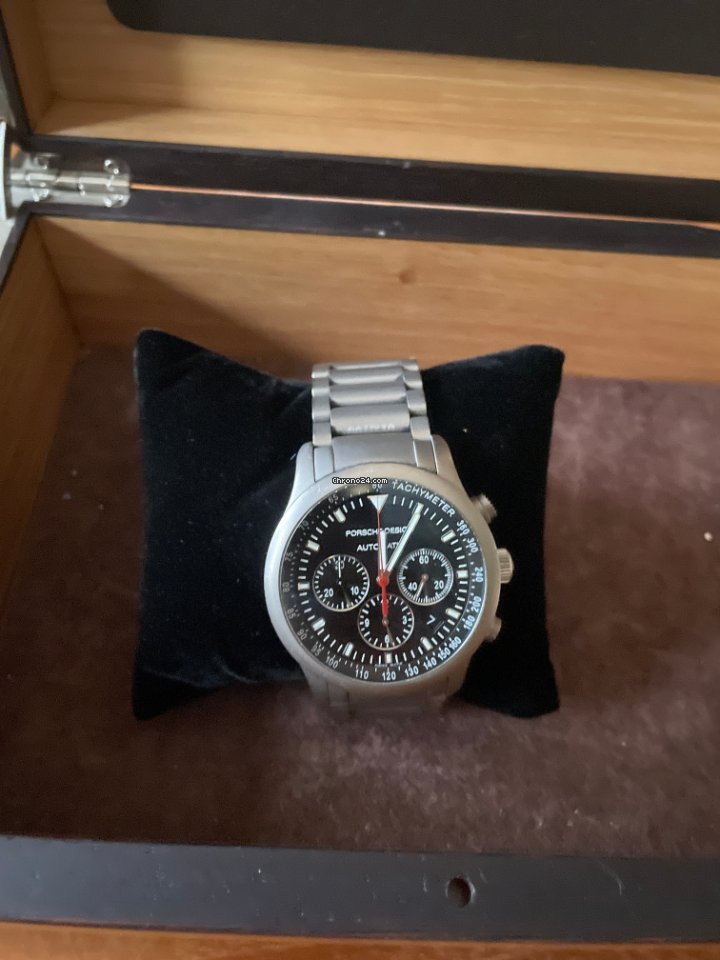 Porsche Design Dashboard Mens watch Unisex Manual winding Titanium 6612.10 2 Replica 5
