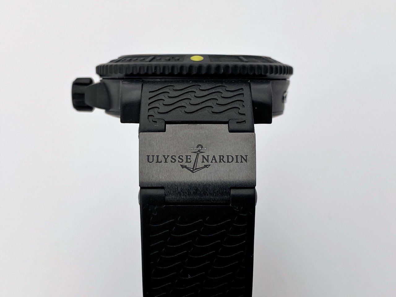 IMG_9081 Ulysse Nardin Diver Black Sea Mens watch Unisex Automatic Steel 263-92-3C 924 Replica 5