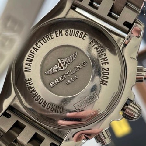 IMG_9081 Breitling Chronomat 44 GMT Mens watch Unisex Automatic Steel AB042011 BB56 Replica 5