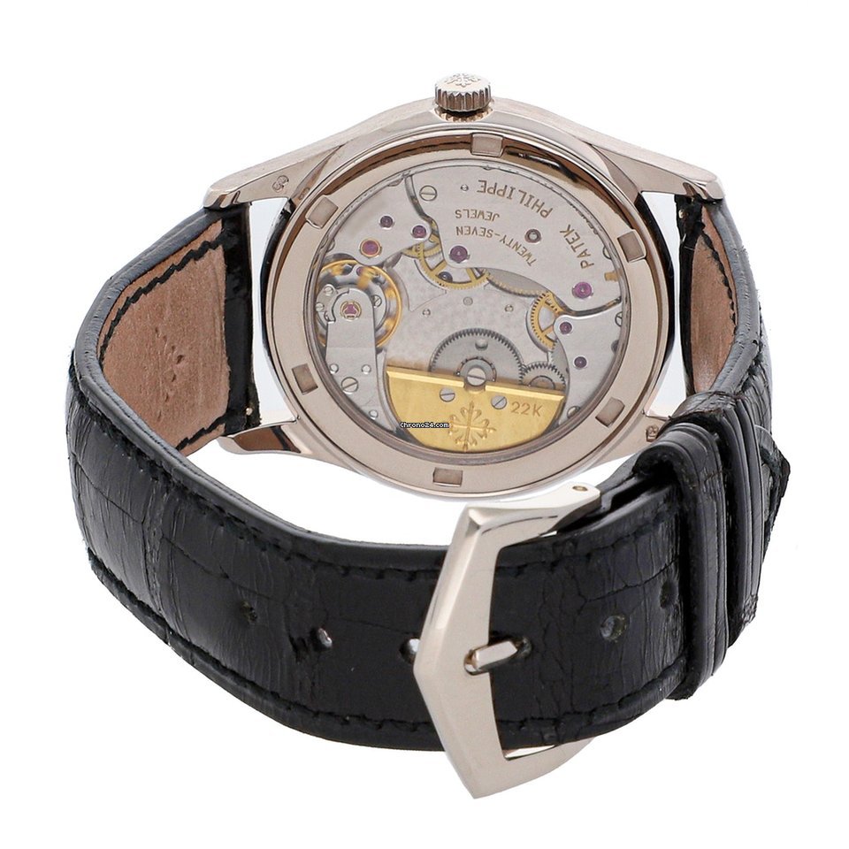 IMG_9081 Patek Philippe Calatrava Mens watch Unisex Automatic White gold 5026G-001 Replica 5