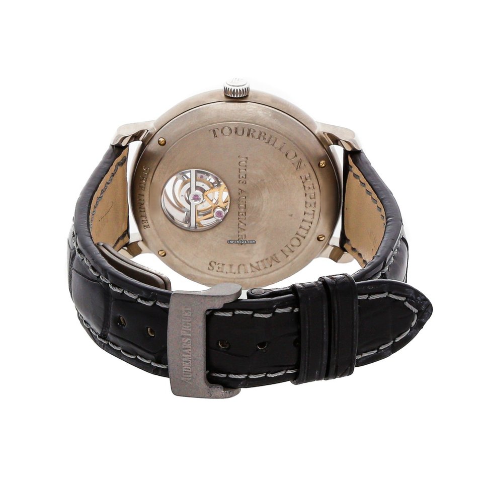 Audemars Piguet Jules Audemars Mens watch Unisex Manual winding Titanium 26072TI.OO.D002CR.01 Replica 5