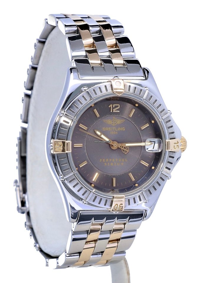 IMG_9081 Breitling Womens watch Quartz Gold Steel B62022 Replica 5
