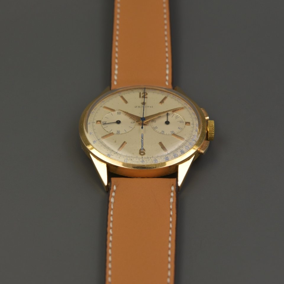 Zenith Mens watch Unisex Manual winding Yellow gold 19522 Replica 5