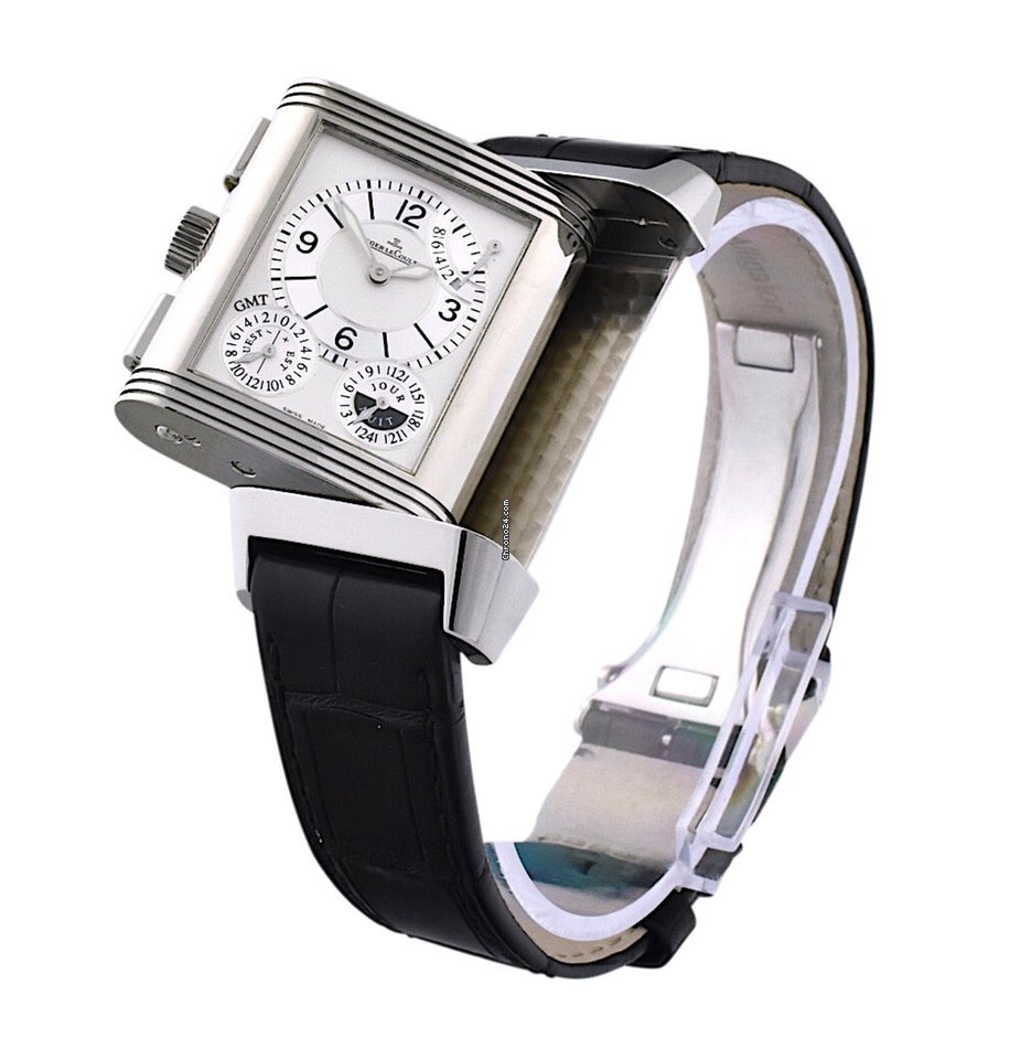 Jaeger-LeCoultre Reverso Grande Date Mens watch Unisex Manual winding Steel 240.8.18 Replica 5