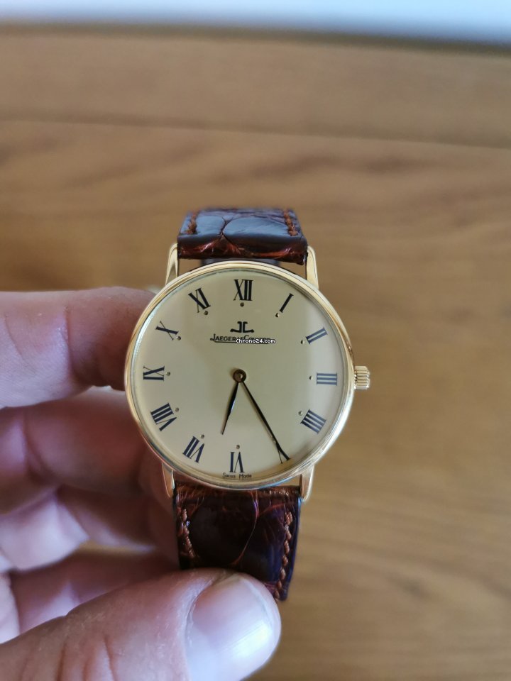 IMG_9081 Jaeger-LeCoultre Mens watch Unisex Quartz Yellow gold 111.1.09 Replica 5