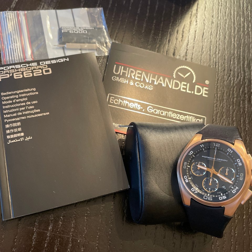 Porsche Design Dashboard Mens watch Unisex Automatic Rose gold 6620.69.40.1243 Replica 5