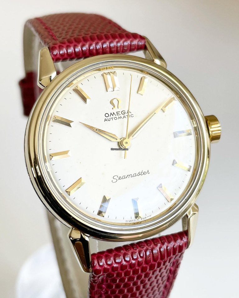 Omega Seamaster Mens watch Unisex Automatic Gold Steel 2832 3-SC Replica 5