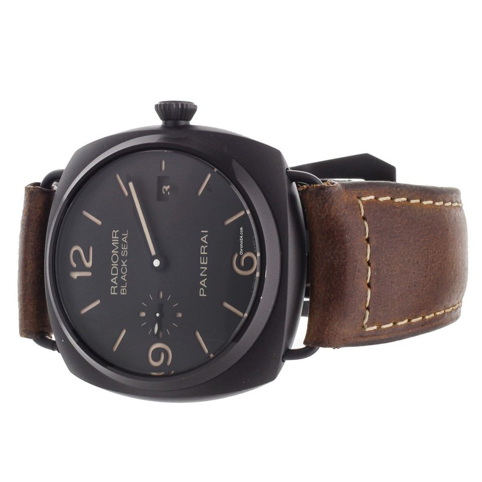 IMG_9081 Panerai Radiomir Black Seal 3 Days Automatic Mens watch Unisex Automatic Ceramic PAM505 Replica 5