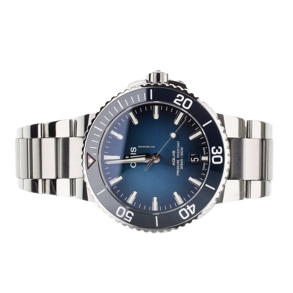 IMG_9081 Oris Aquis Date Mens watch Unisex Automatic Steel 01-733-7732-4185 Replica 5