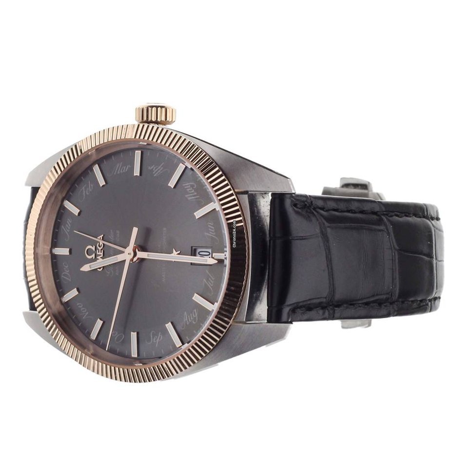 IMG_9081 Omega Globemaster Mens watch Unisex Automatic Gold Steel 13023412206001 Replica 5
