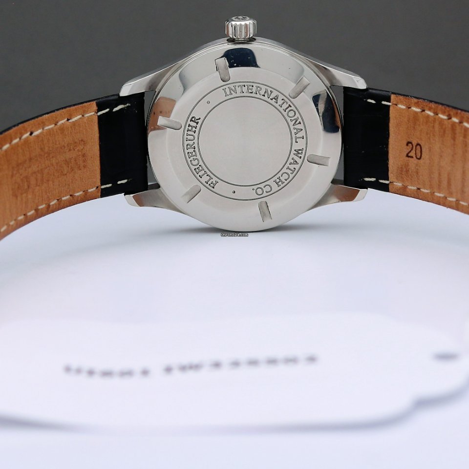 IMG_9081 IWC Pilot Mark Mens watch Unisex Automatic Steel IW3255-02 (aka: 3255-02, IW325502) IW325502 Replica 5