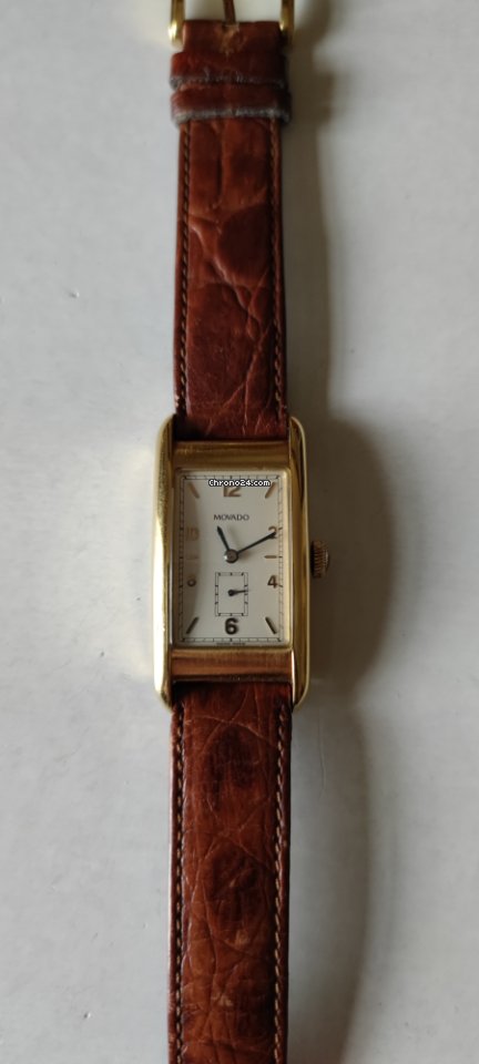 Movado Mens watch Unisex Manual winding Yellow gold 40.A8.620 Replica 5