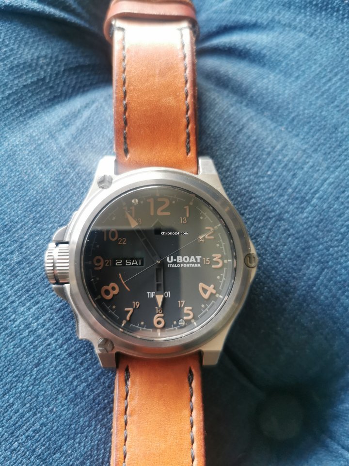 IMG_9081 U-Boat Tipo 01 Mens watch Unisex Automatic Titanium 7472 Replica 5