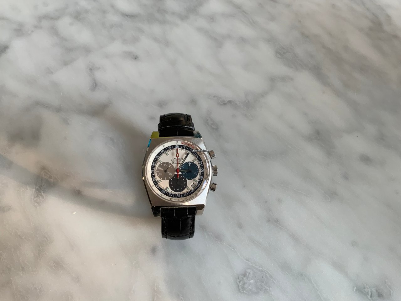 IMG_9081 Zenith El Primero New Vintage 1969 Automatic Steel 03.1969.469 01.C490 Replica 5