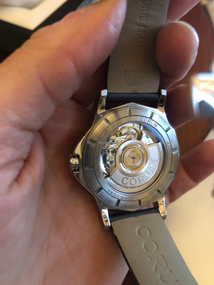 IMG_9081 Corum Admirals Cup Legend 38 Womens watch Automatic 082.101.47 F149 PK11 Replica 5