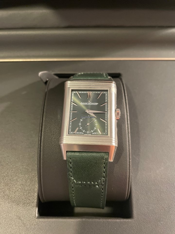 IMG_9081 Jaeger-LeCoultre Reverso Mens watch Unisex Manual winding Steel 3902420 Replica 5