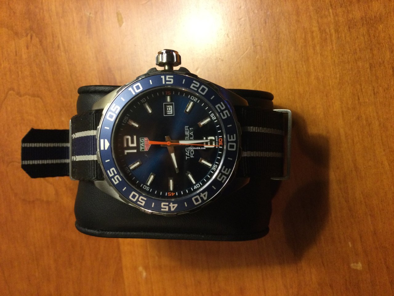 IMG_9081 TAG Heuer Formula 1 Quartz Mens watch Unisex Quartz Steel WAZ1010.FC8197 Replica 5