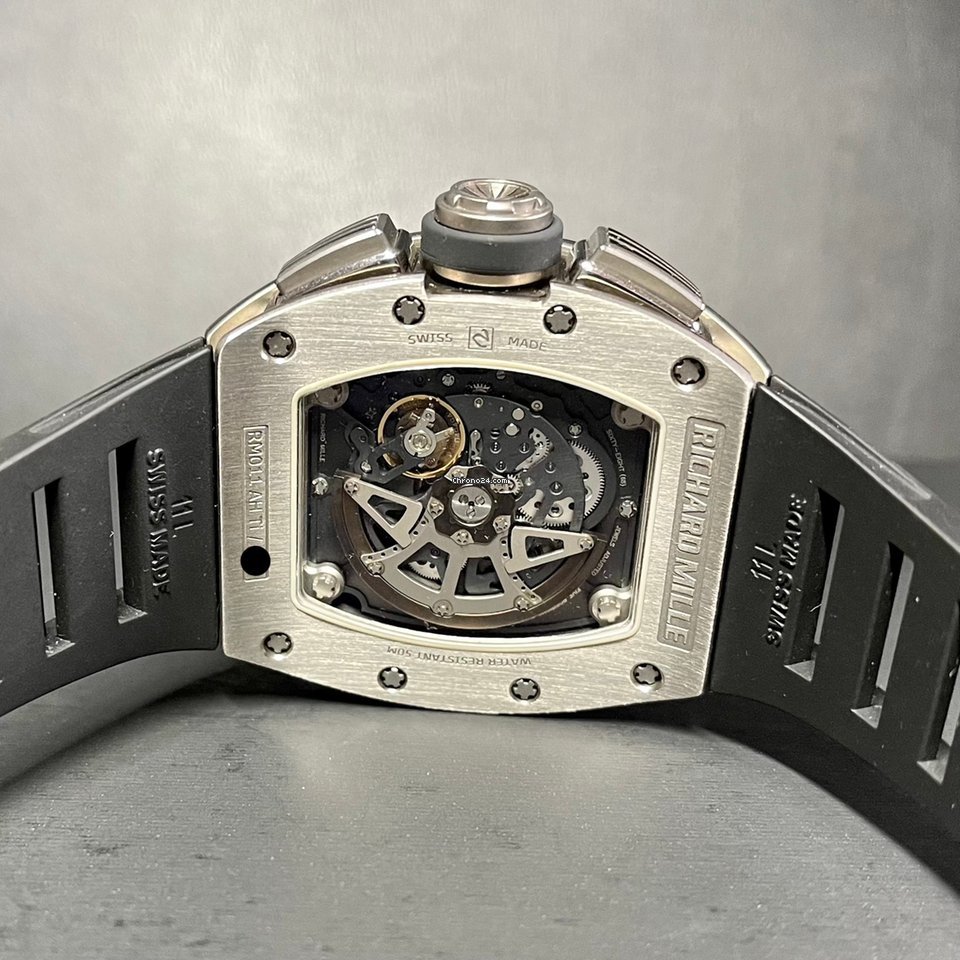 Richard Mille RM 011 Mens watch Unisex Automatic Titanium RM011 AH Ti Replica 5