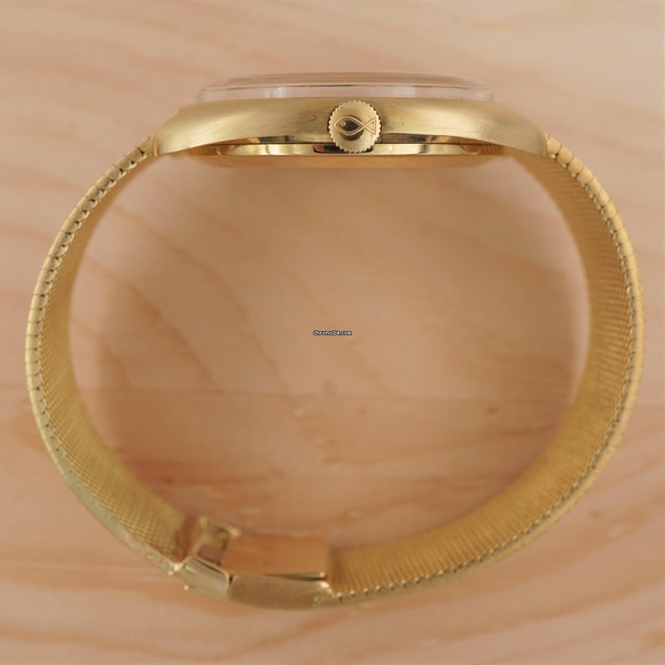 IMG_9081 IWC Mens watch Unisex Quartz Yellow gold 9601 Replica 5