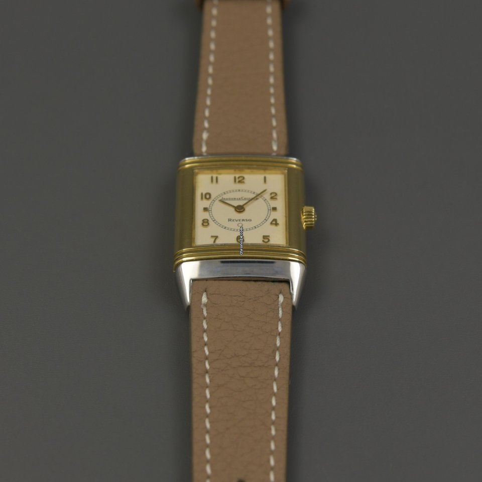 Jaeger-LeCoultre Reverso Womens watch Quartz Gold Steel 140.025.5 Replica 5