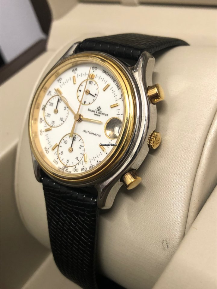 IMG_9081 Baume & Mercier Mens watch Unisex Manual winding Gold Steel 6103 Replica 5
