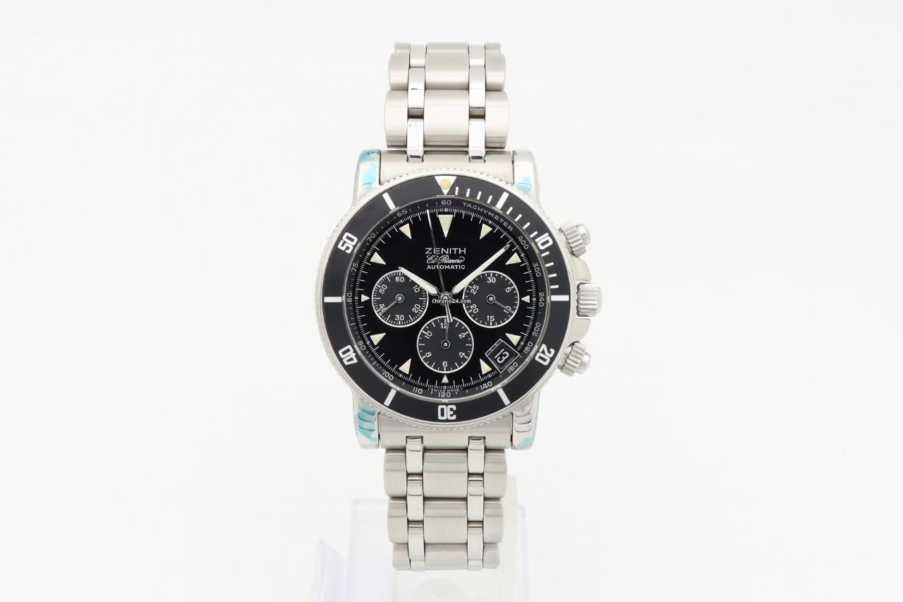IMG_9081 Zenith El Primero Chronograph Mens watch Unisex Automatic Steel 02.0471.400 Replica 5