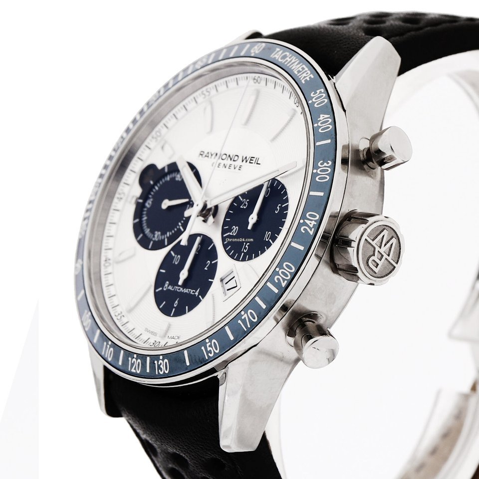 IMG_9081 Raymond Weil Freelancer Mens watch Unisex Automatic Steel NUMBER 7740-SC3-65521 Replica 5