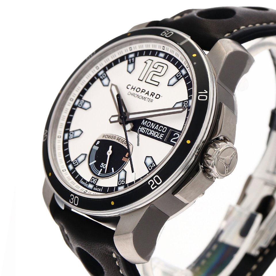IMG_9081 Chopard Grand Prix de Monaco Historique Mens watch Unisex Automatic Steel NUMBER 168569-3004 Replica 5