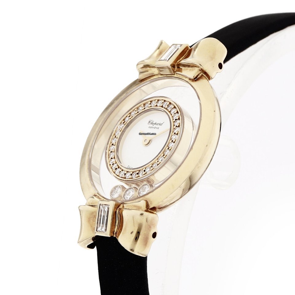 IMG_9081 Chopard Happy Diamonds Womens watch Quartz Yellow gold NUMBER 20 5334 Replica 5